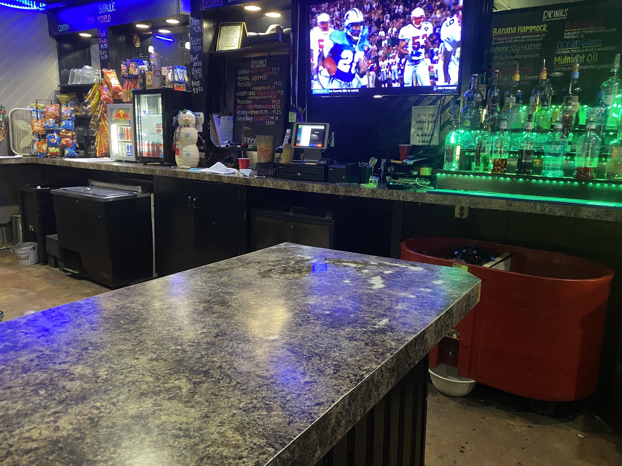 Friendly Tavern Menu