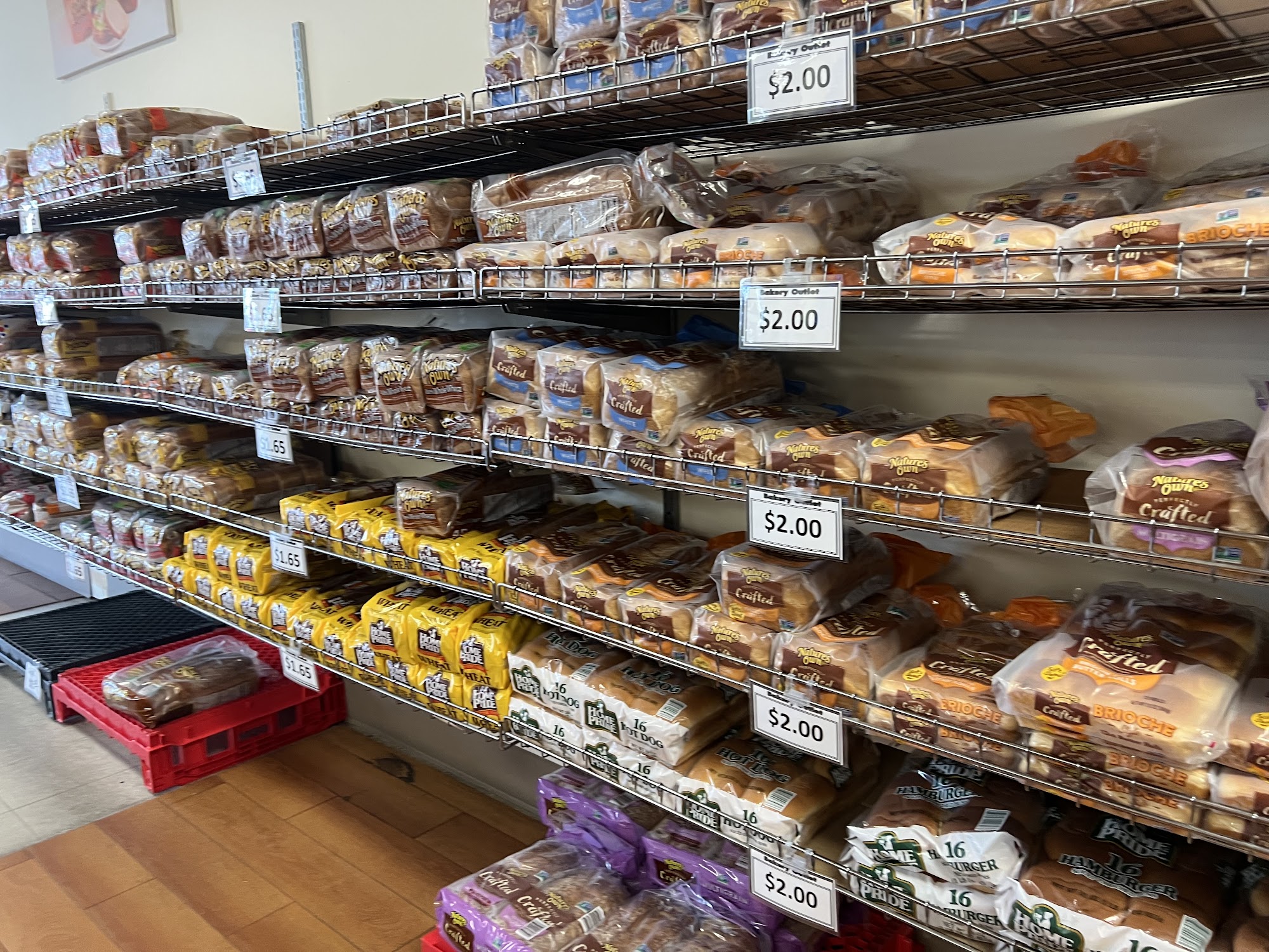 Flowers discount bakery Store Menu