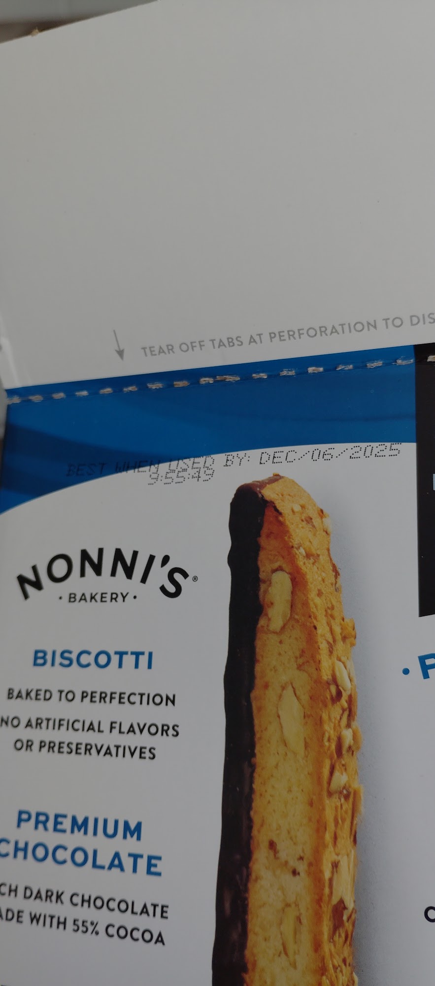 Nonni's Foods LLC Menu