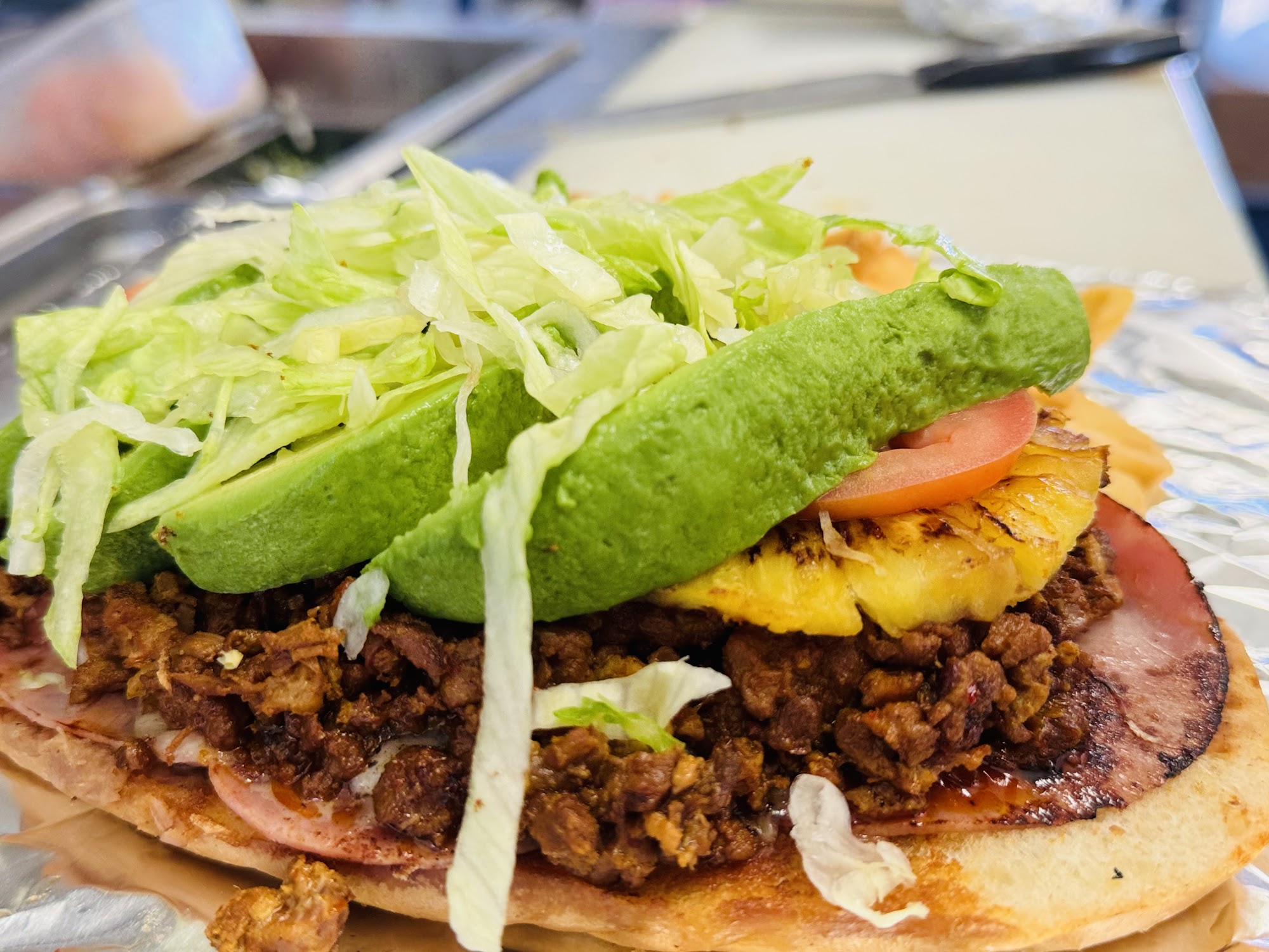 La Reyna Taquería Menu