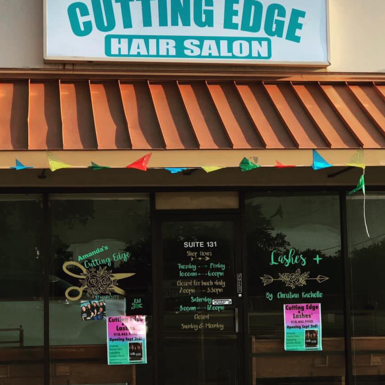 Styles By Cecilia with Amanda’s Cutting Edge.