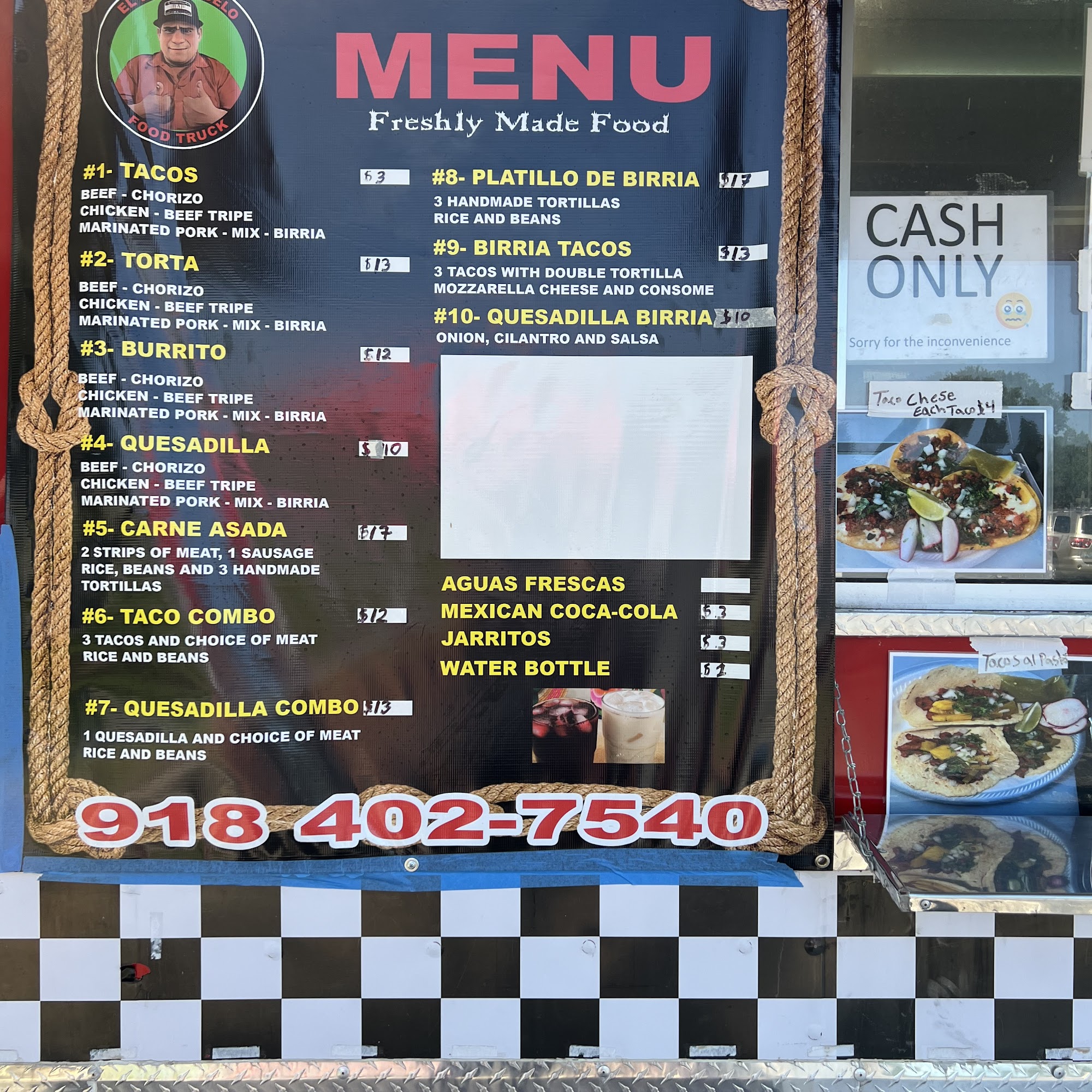 El papá abuelo Menu