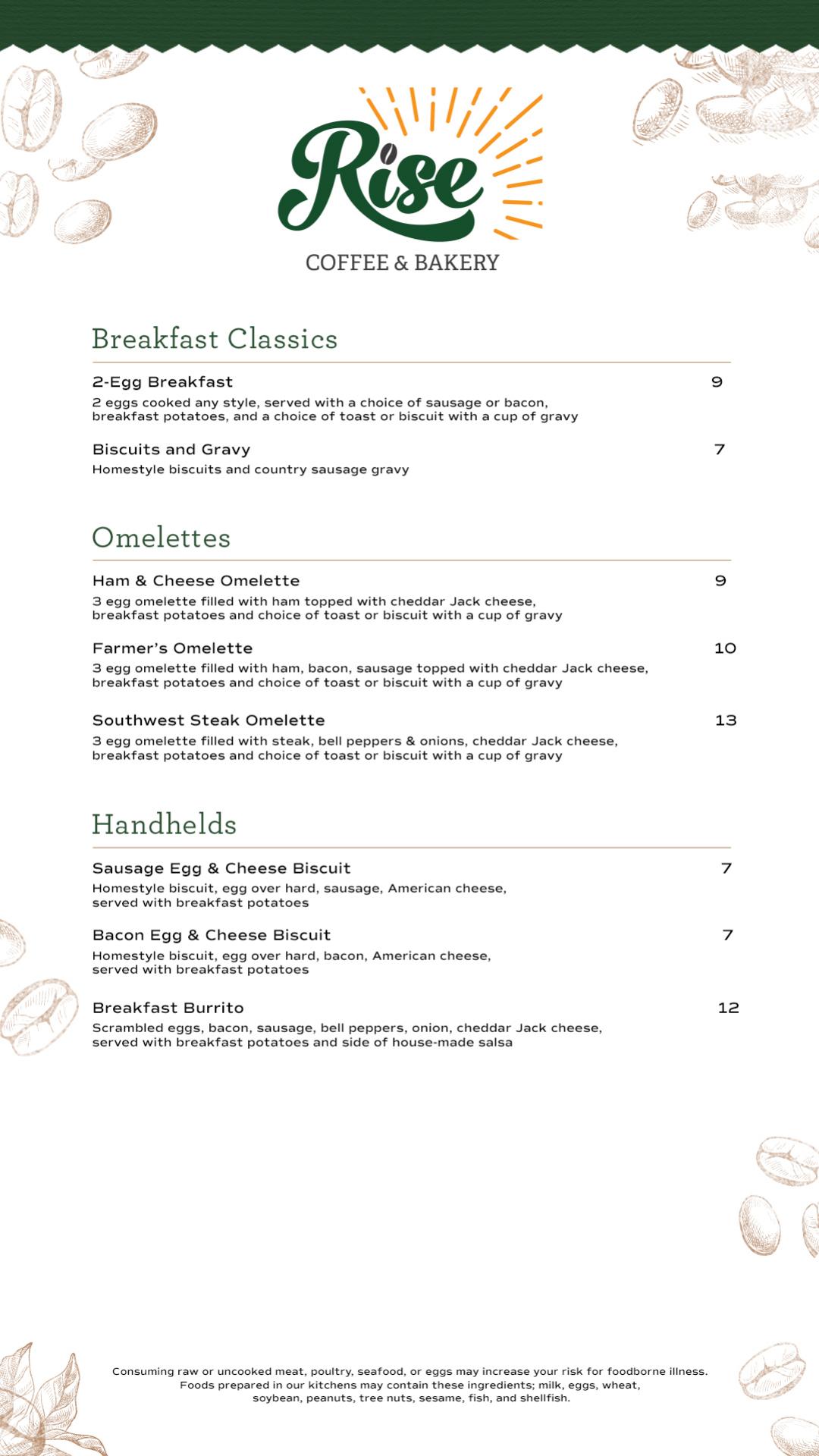 Pit Boss Smokehouse Menu