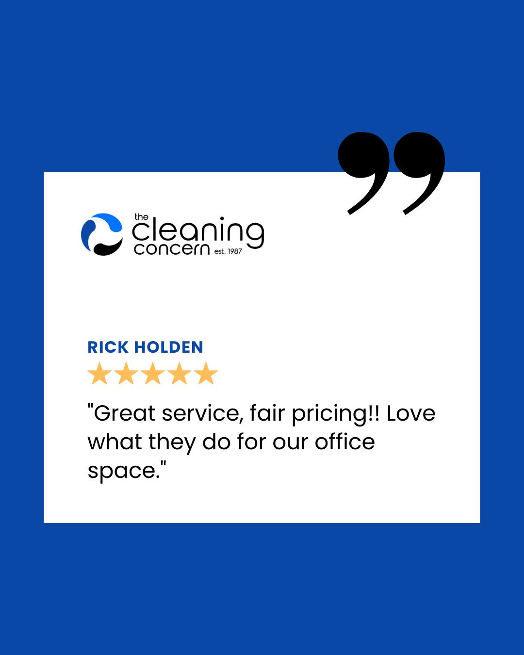 The Cleaning Concern