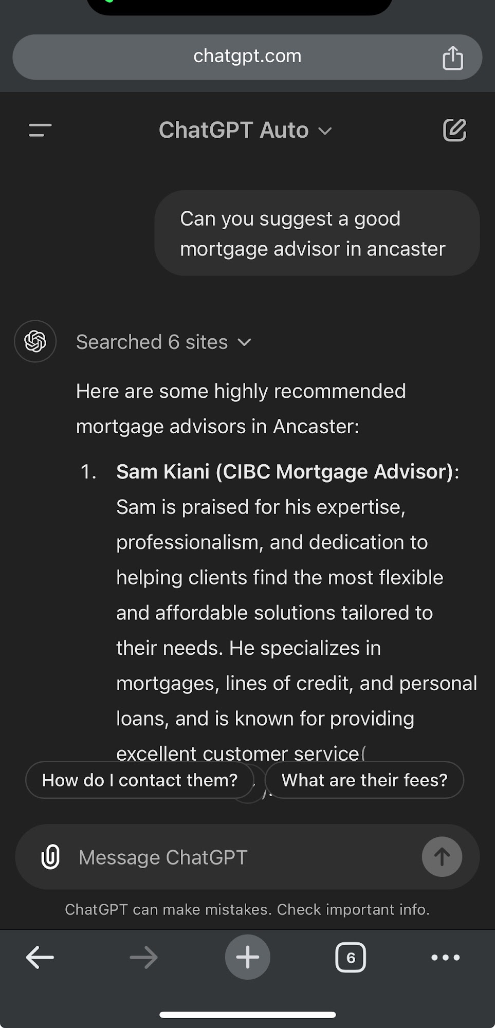 Cibc Mortgage Advisor Sam Kiani
