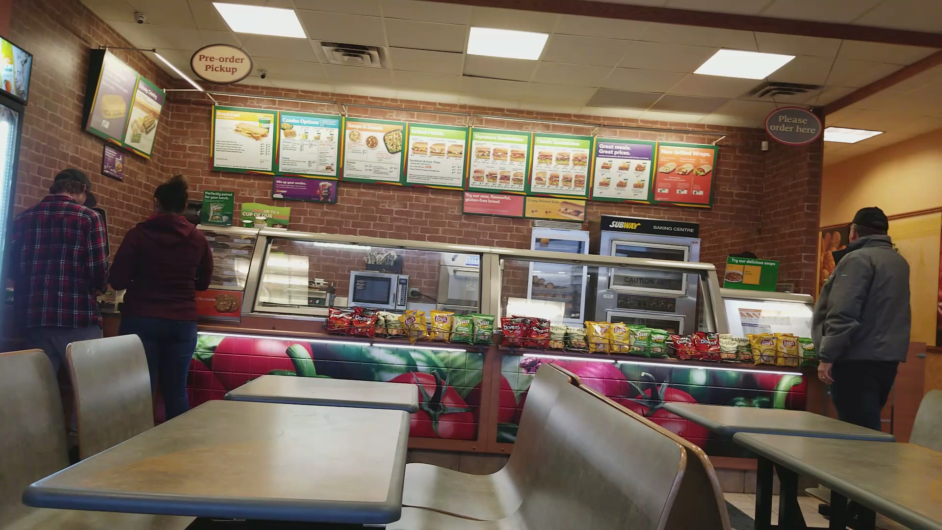 Subway Menu
