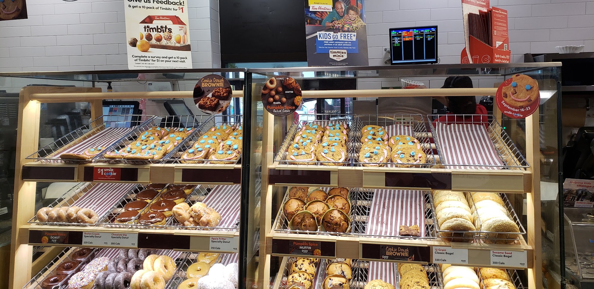 Tim Hortons Menu