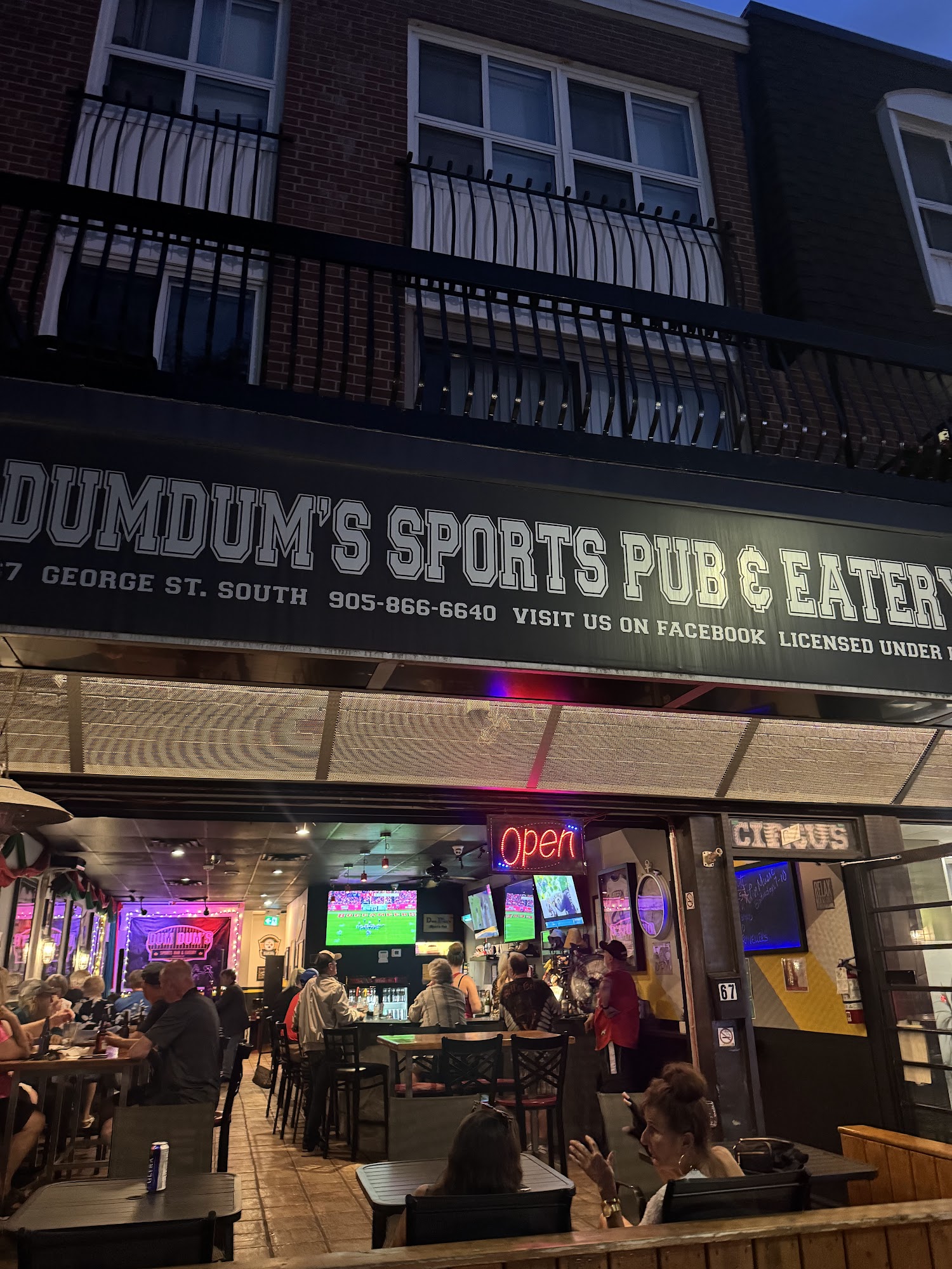 Dum Dums Sports Bar and Grill Menu