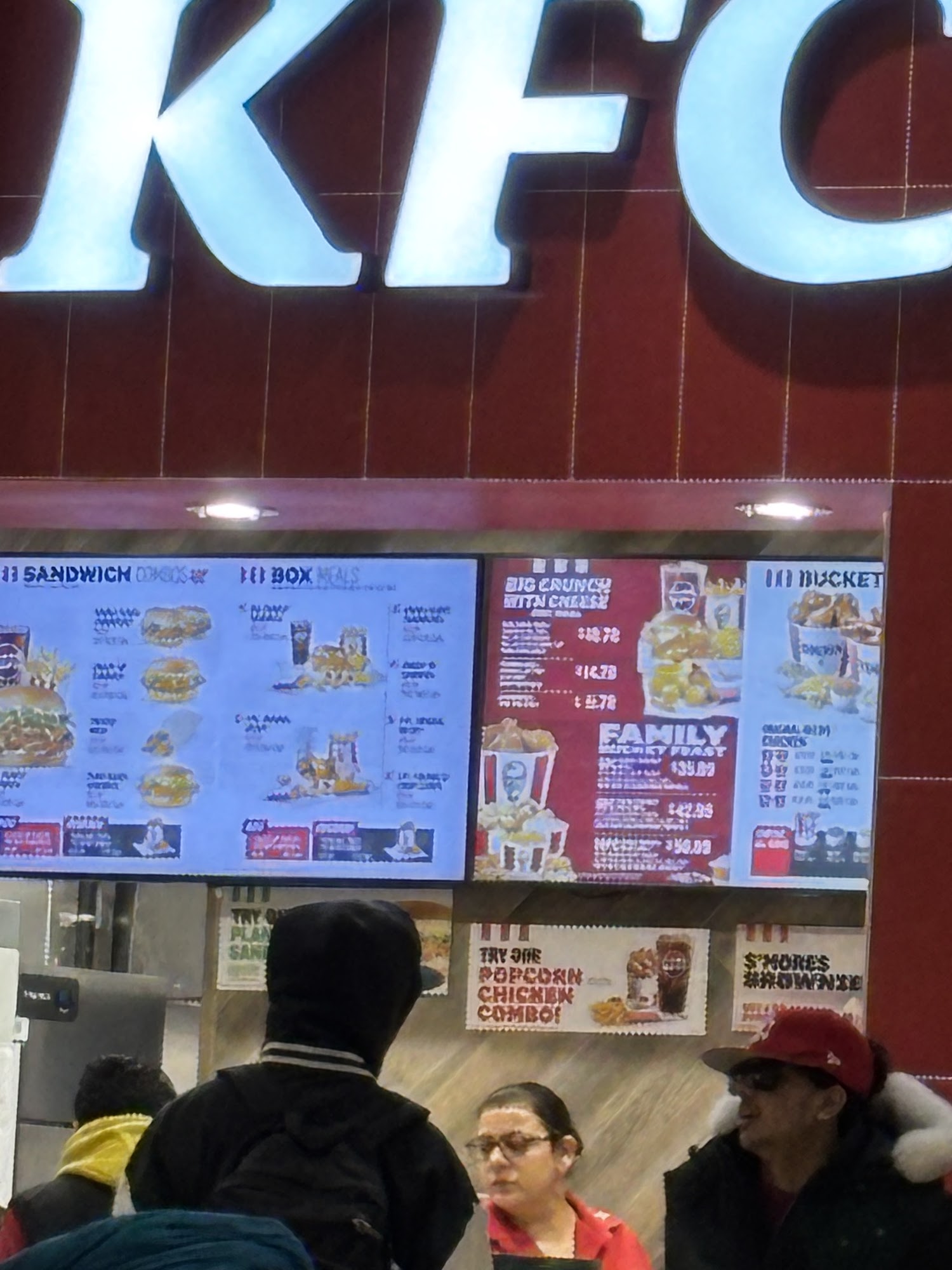 KFC Menu