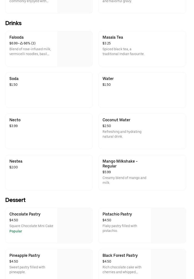 Kishan Take-Out & Catering Menu
