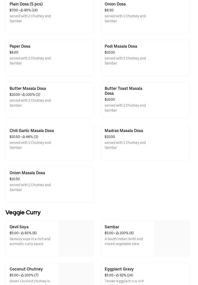 Kishan Take-Out & Catering Menu