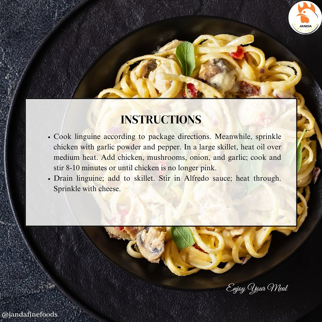 Janda Fine Foods Menu