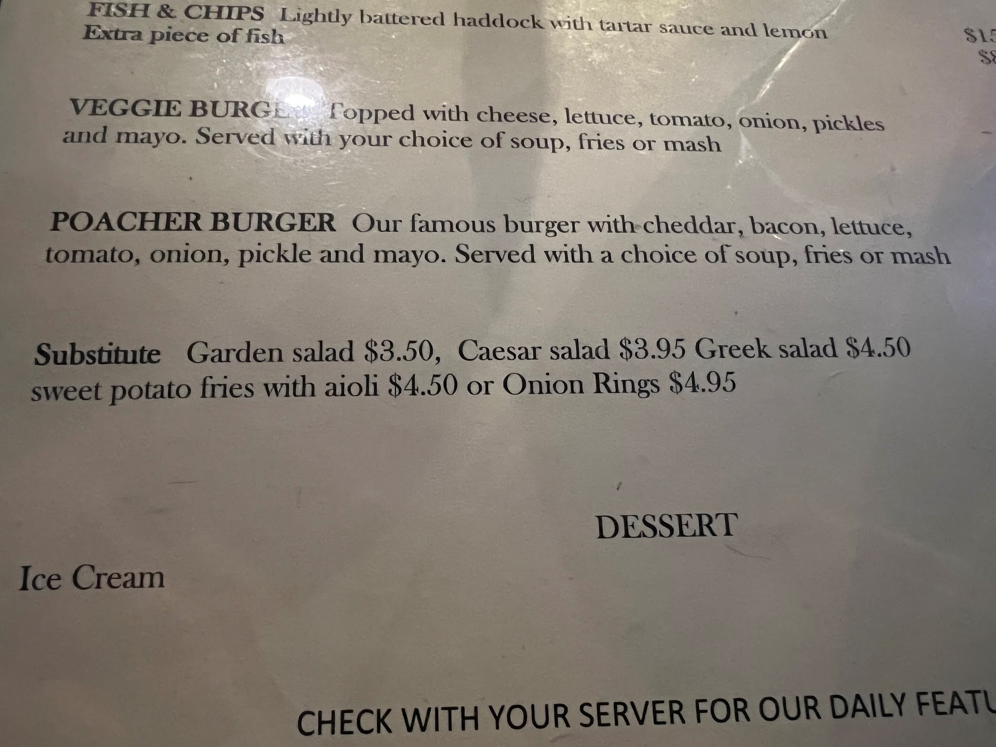 The Poacher Burlington