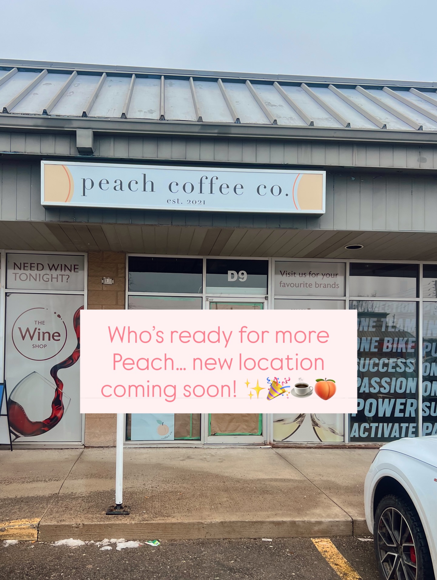 Peach Coffee Co. Roseland Burlington