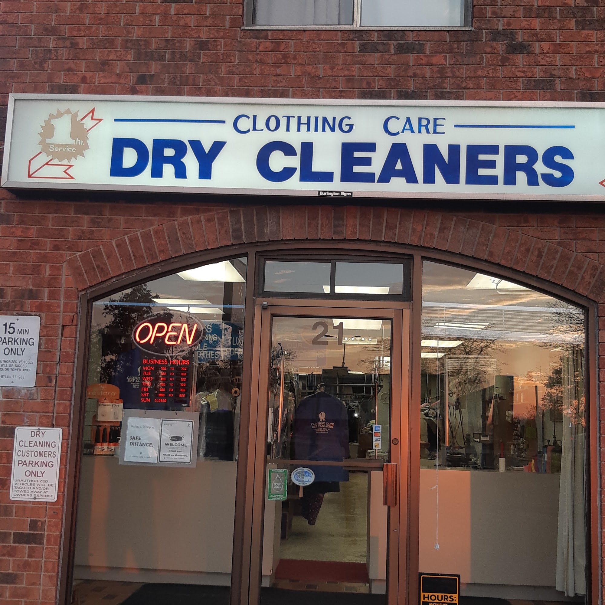 Clothing Care Dry Cleaners