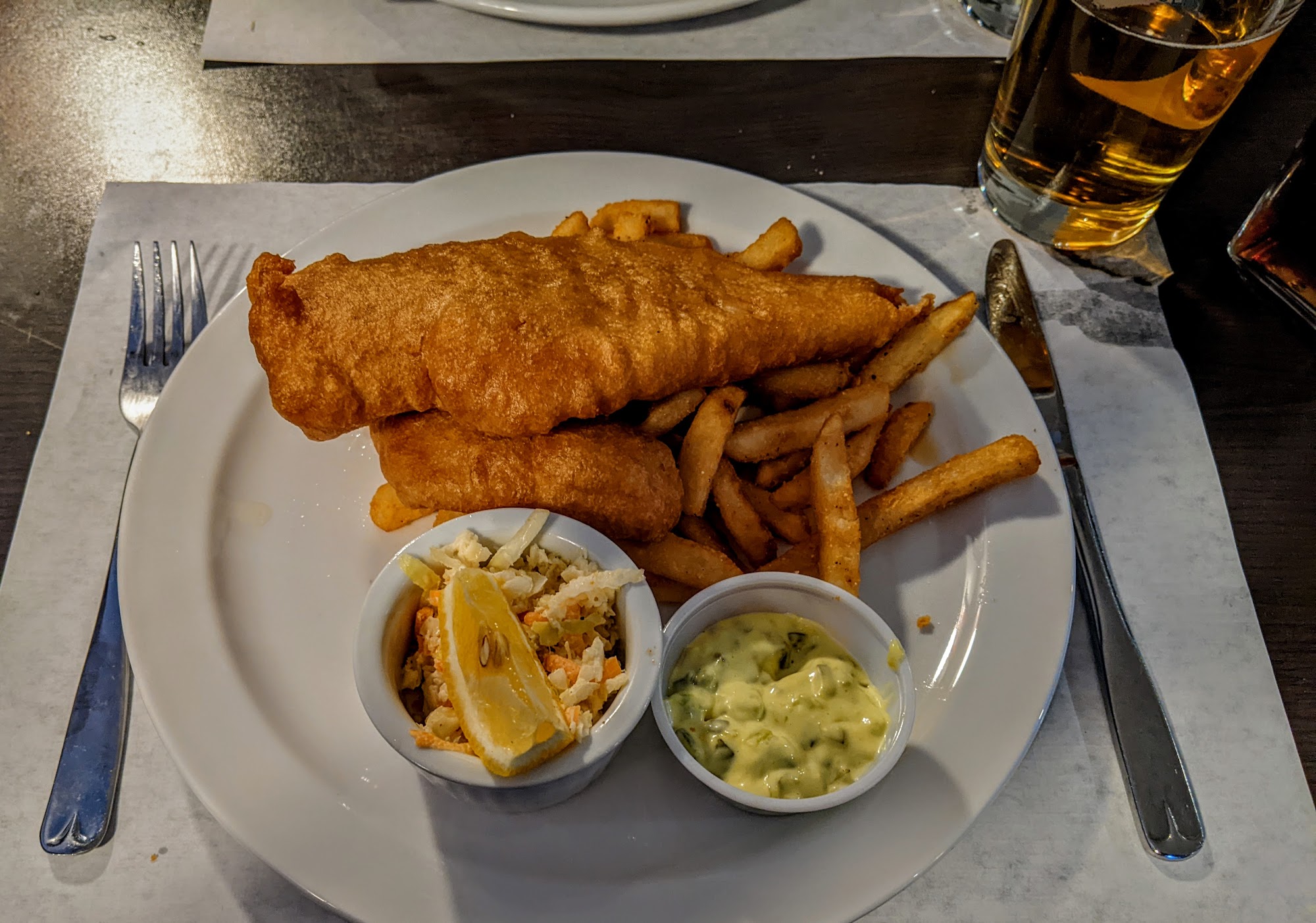 The Claymore Pub & Table Menu