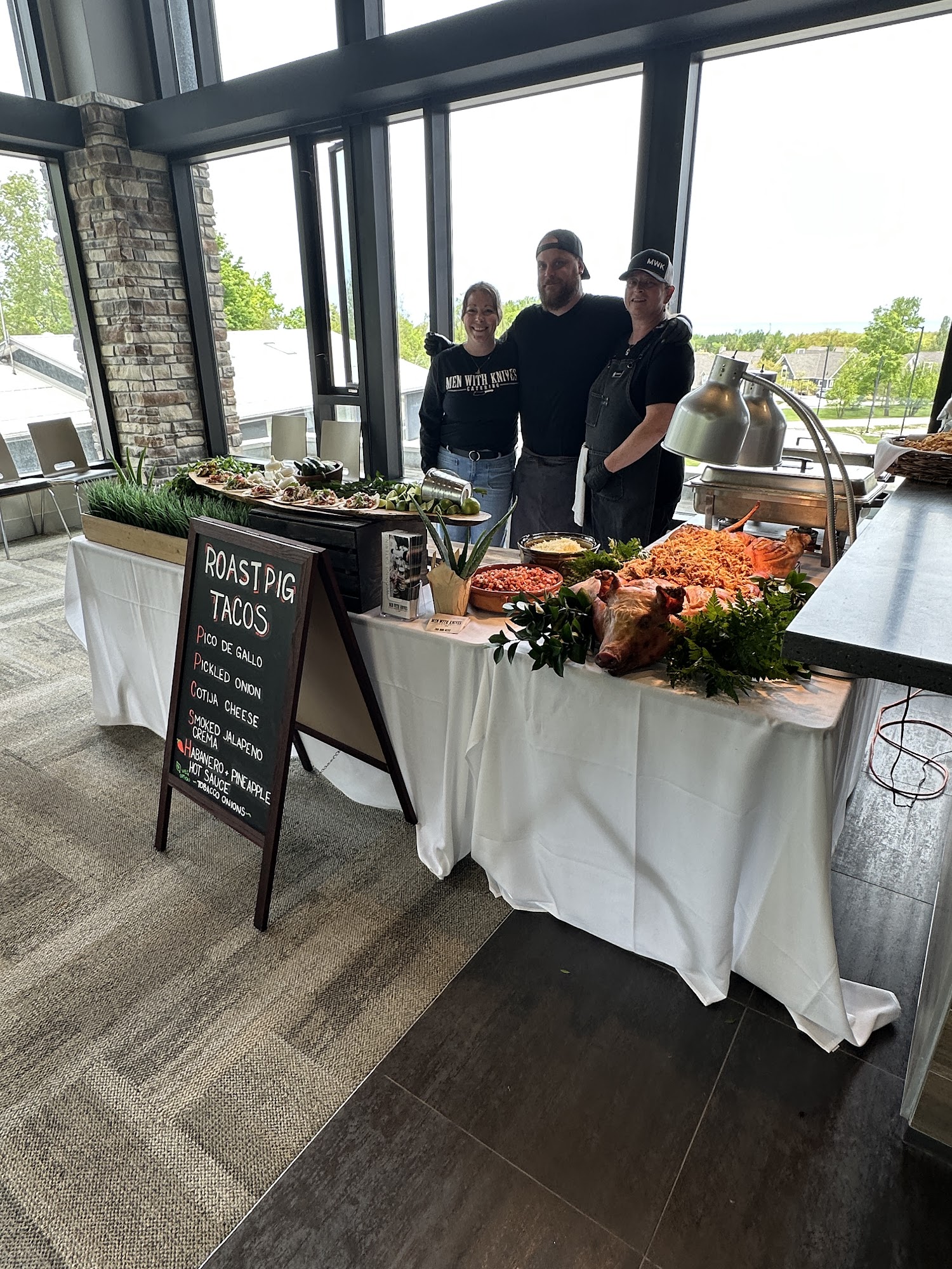 Men With Knives Catering Menu