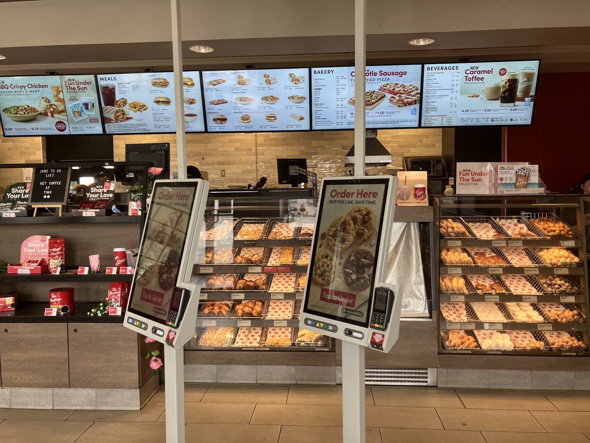 Tim Hortons Menu