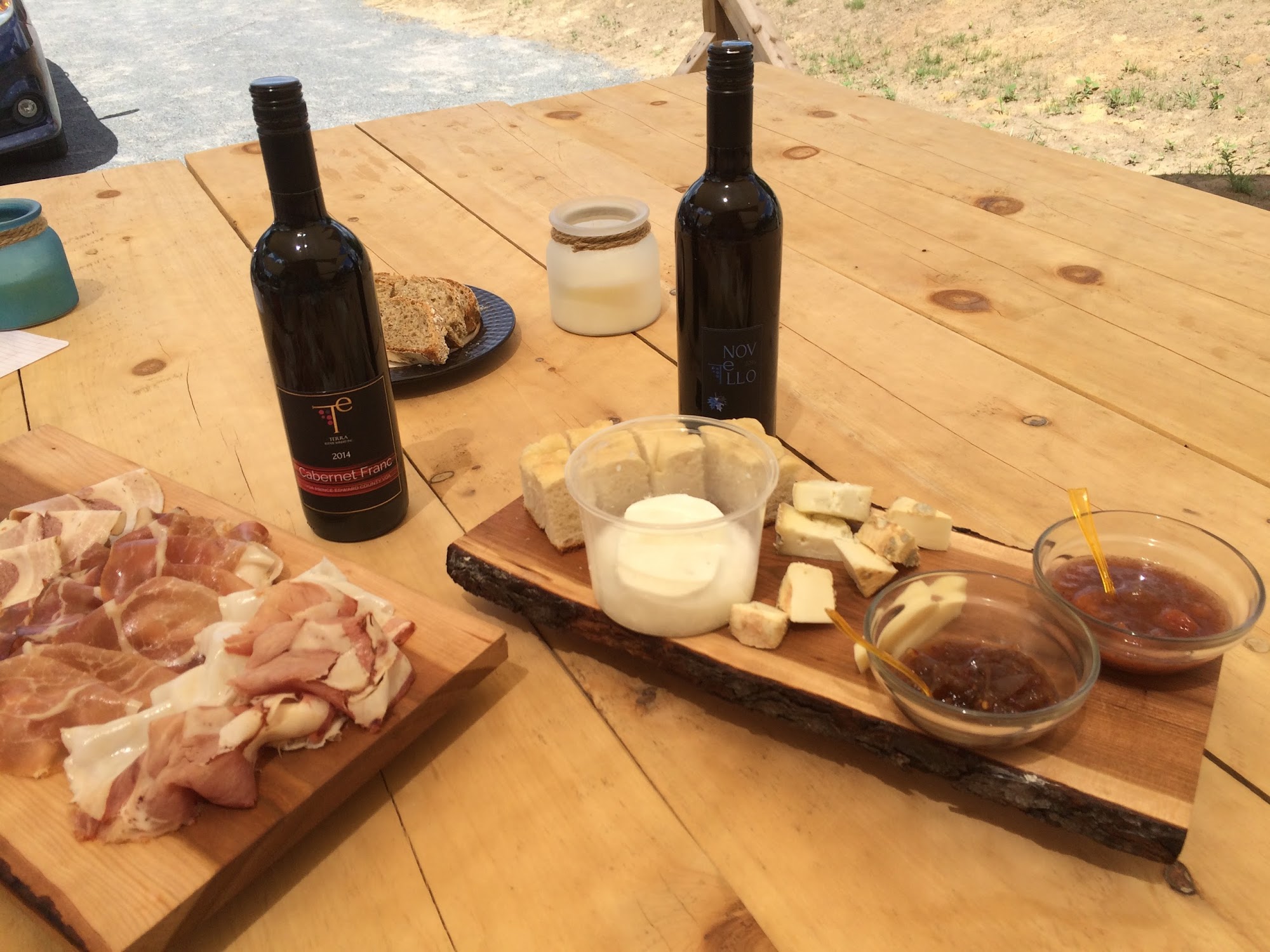 Terra Estate Winery Inc. Menu