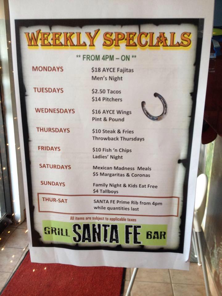 Shemron Suites Hotel Menu