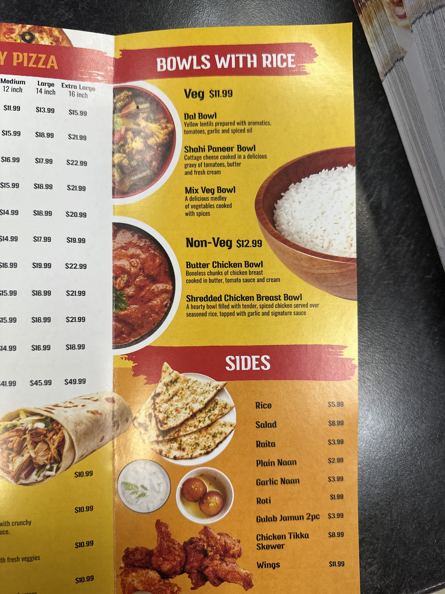 Punjabi Flavour House Menu