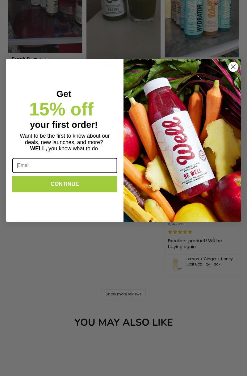 Well Juicery Menu