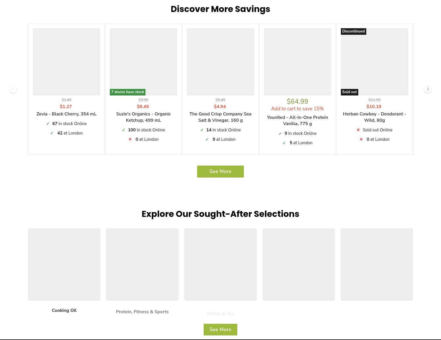 Goodness Me! Natural Food Market Menu