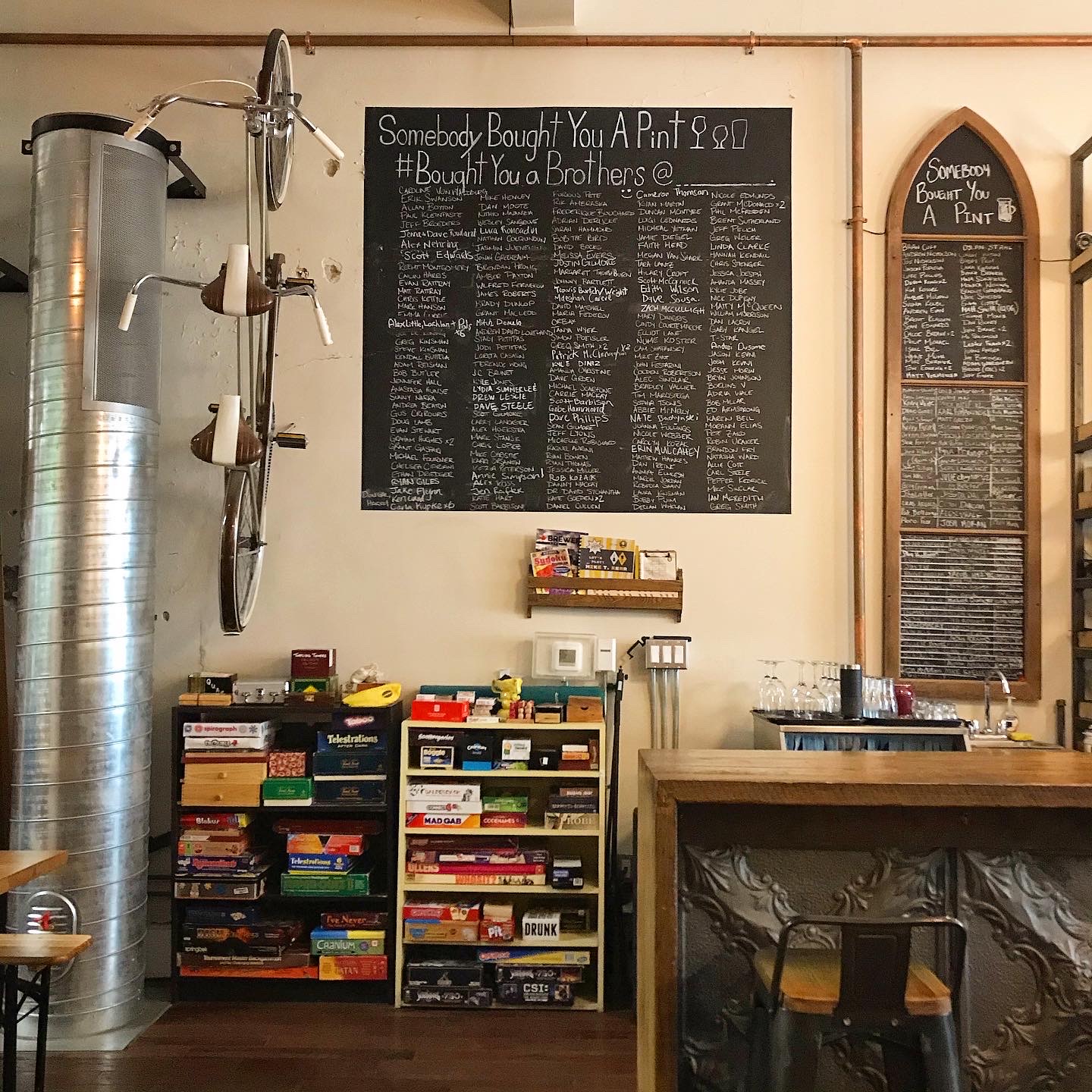 Brothers Brewing Company Menu