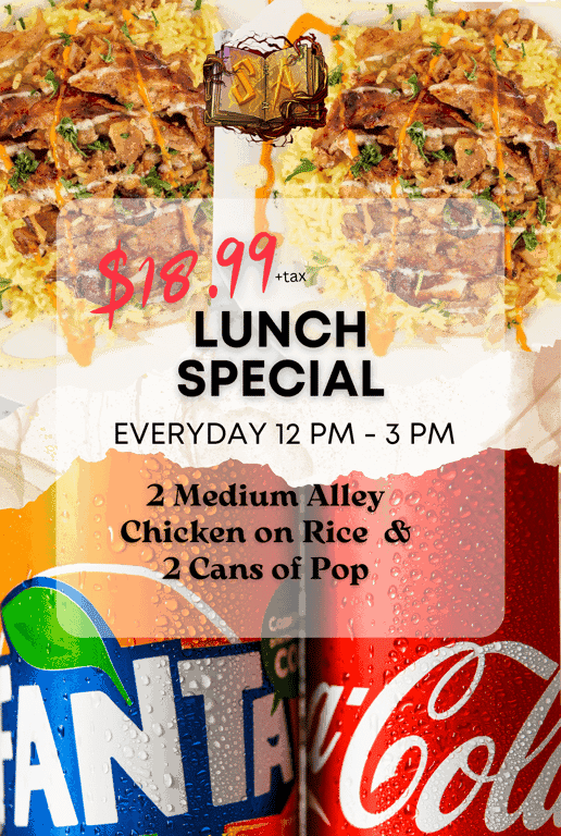 Shawarma Alley Guelph Menu