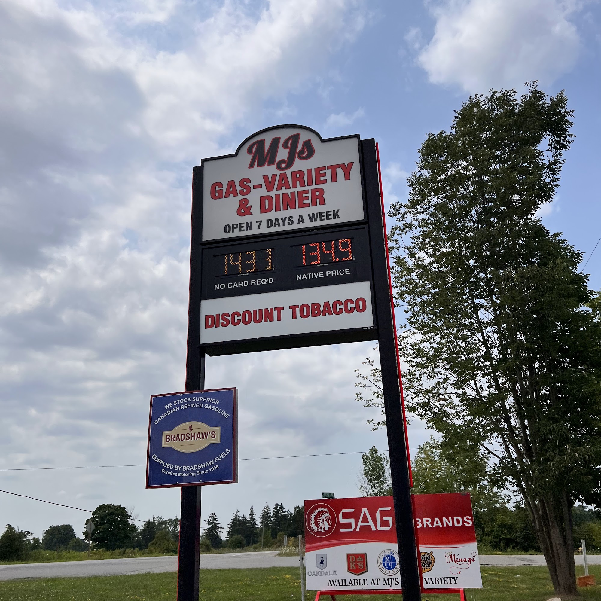 Mjs Variety And Gas Hagersville