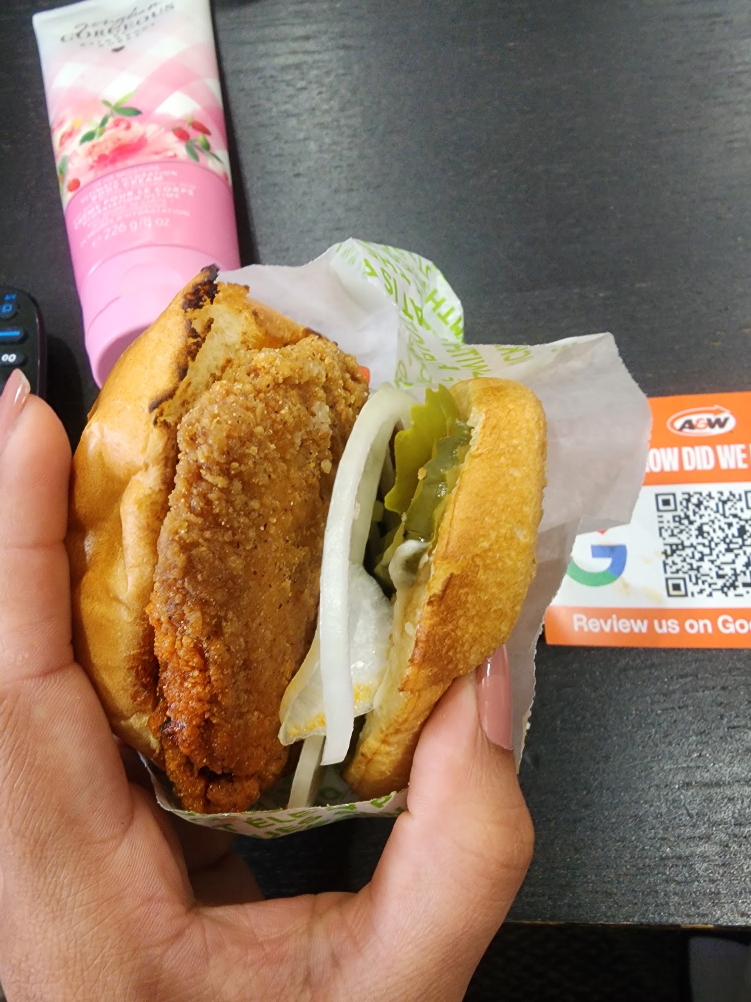 A&W Canada Menu