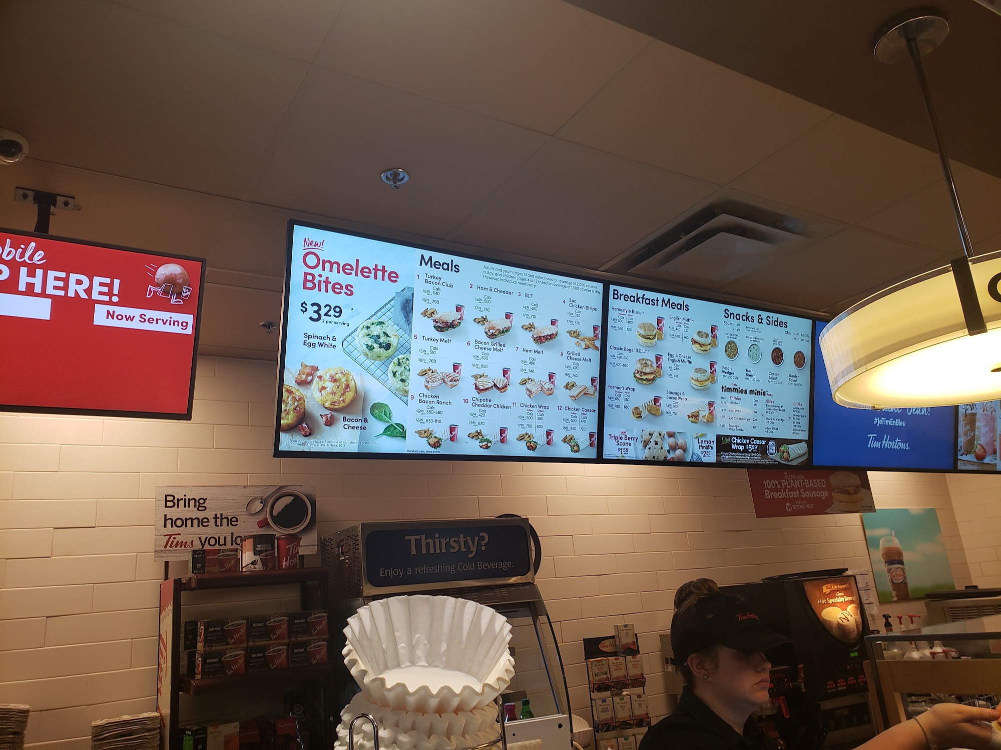 Tim Hortons Menu