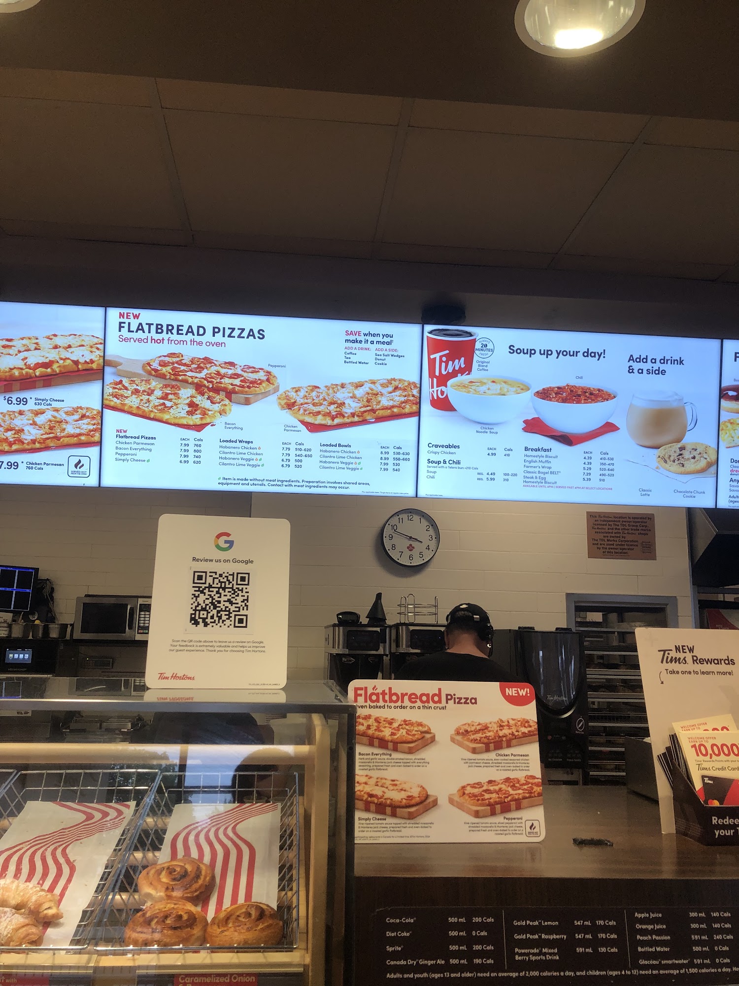 Tim Hortons Menu