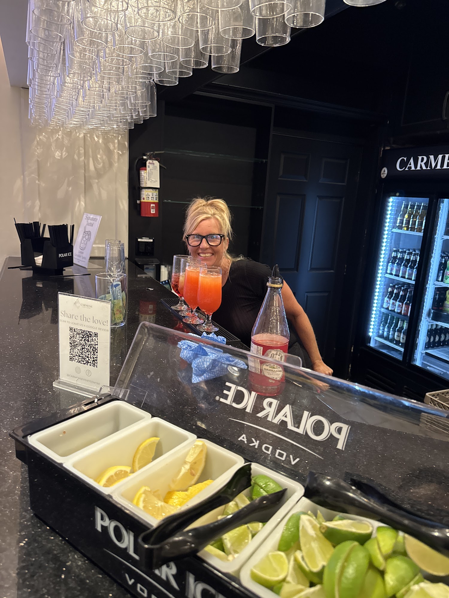 Carmens Event Centre Menu