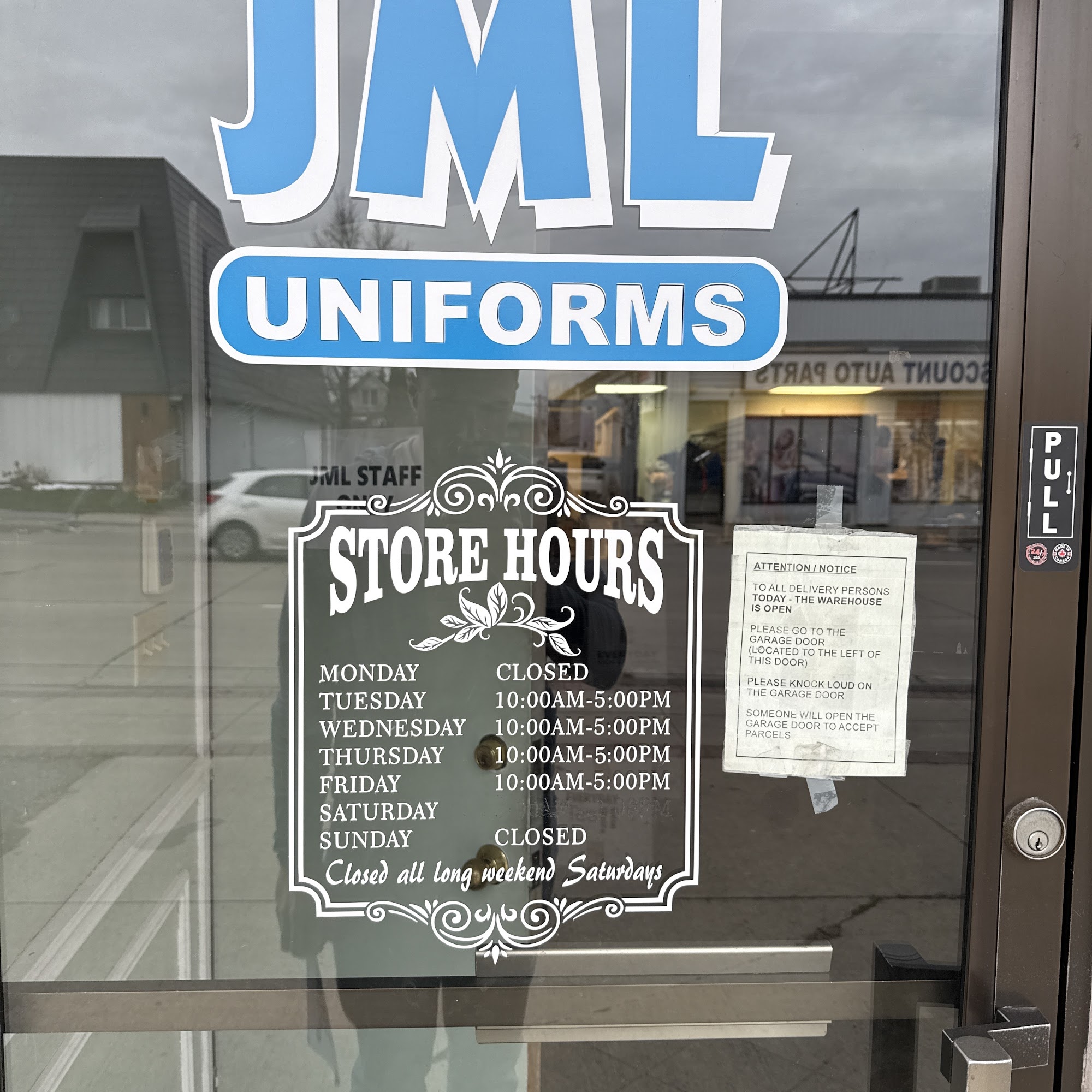JML Uniforms Hamilton