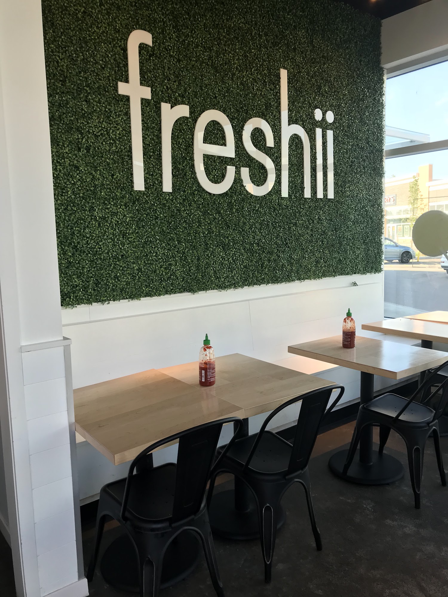 Freshii Menu