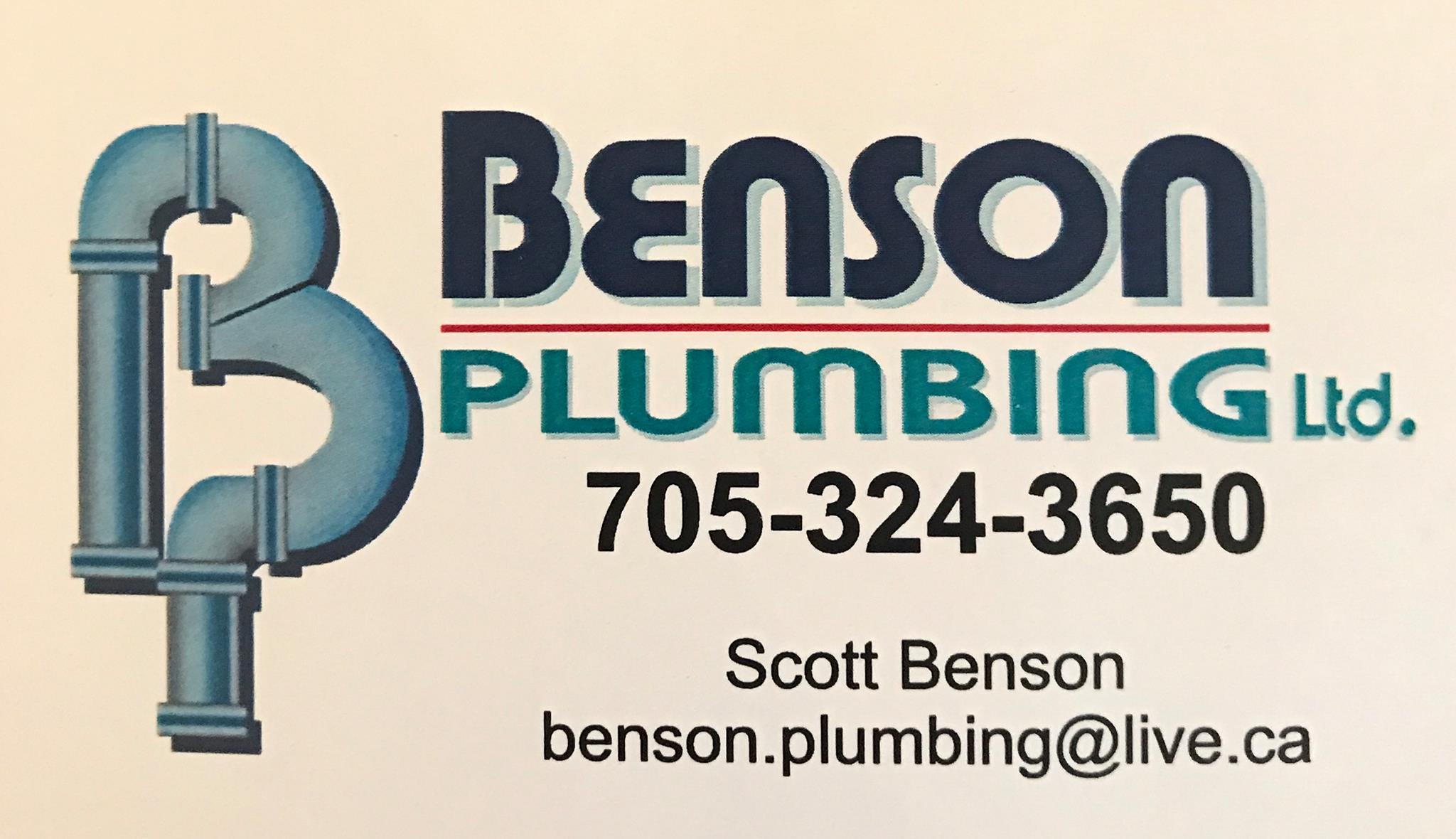Benson Plumbing 110 Walsh Rd, Lindsay Ontario K9V 4R3