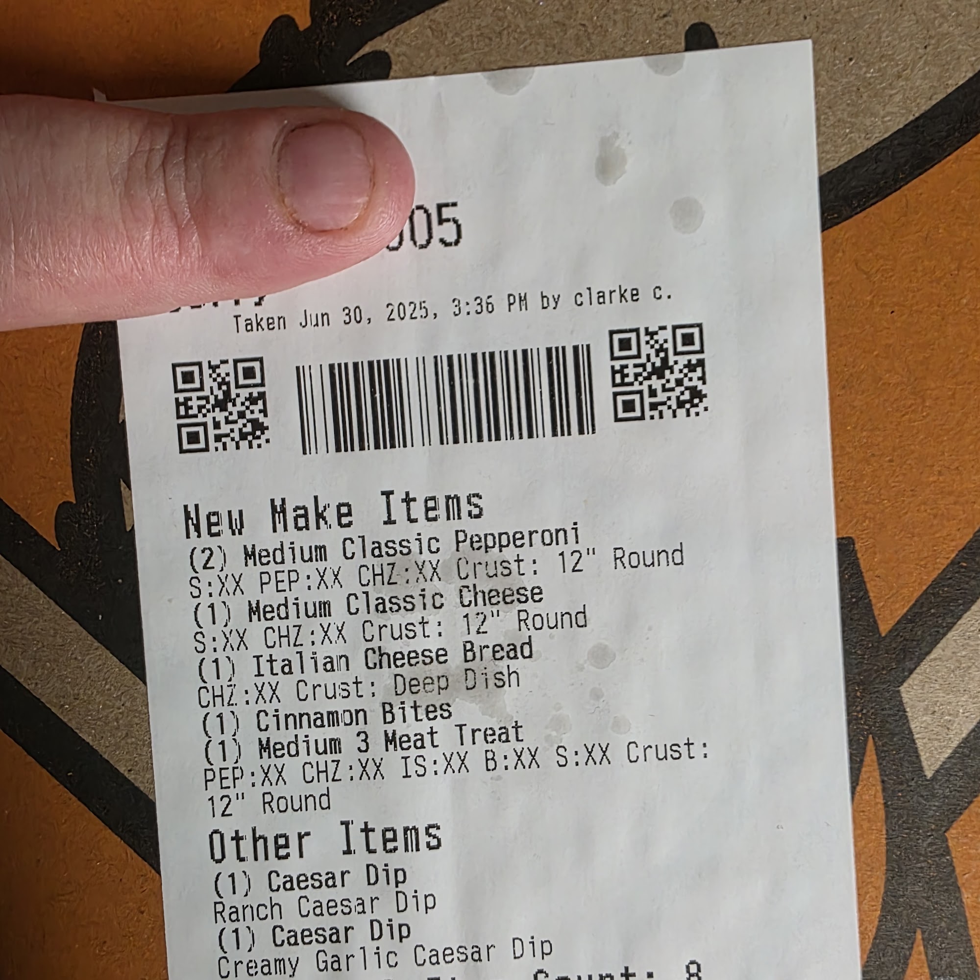 Little Caesars Pizza Menu