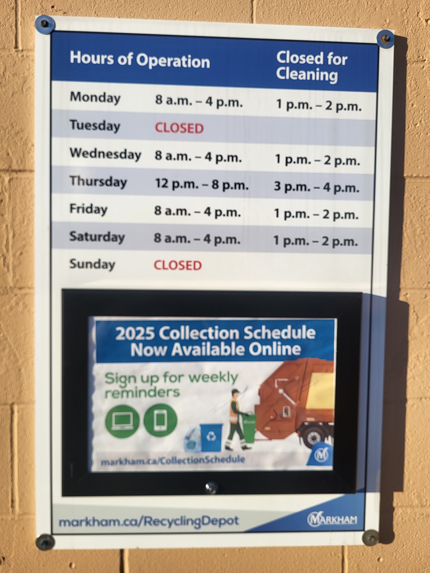 markham-village-recycling-depot-markham-on-hours-directions