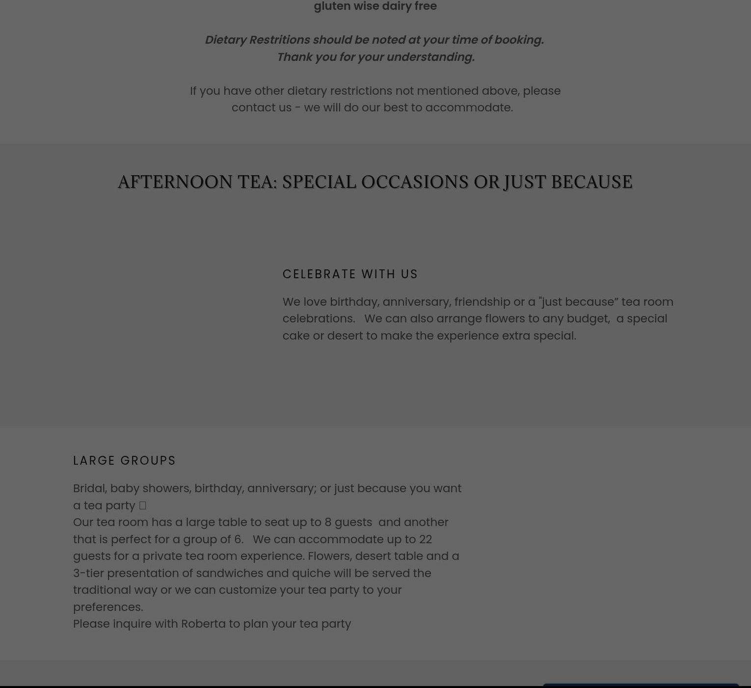 RoyalTea baked goods sweets confectionary Menu