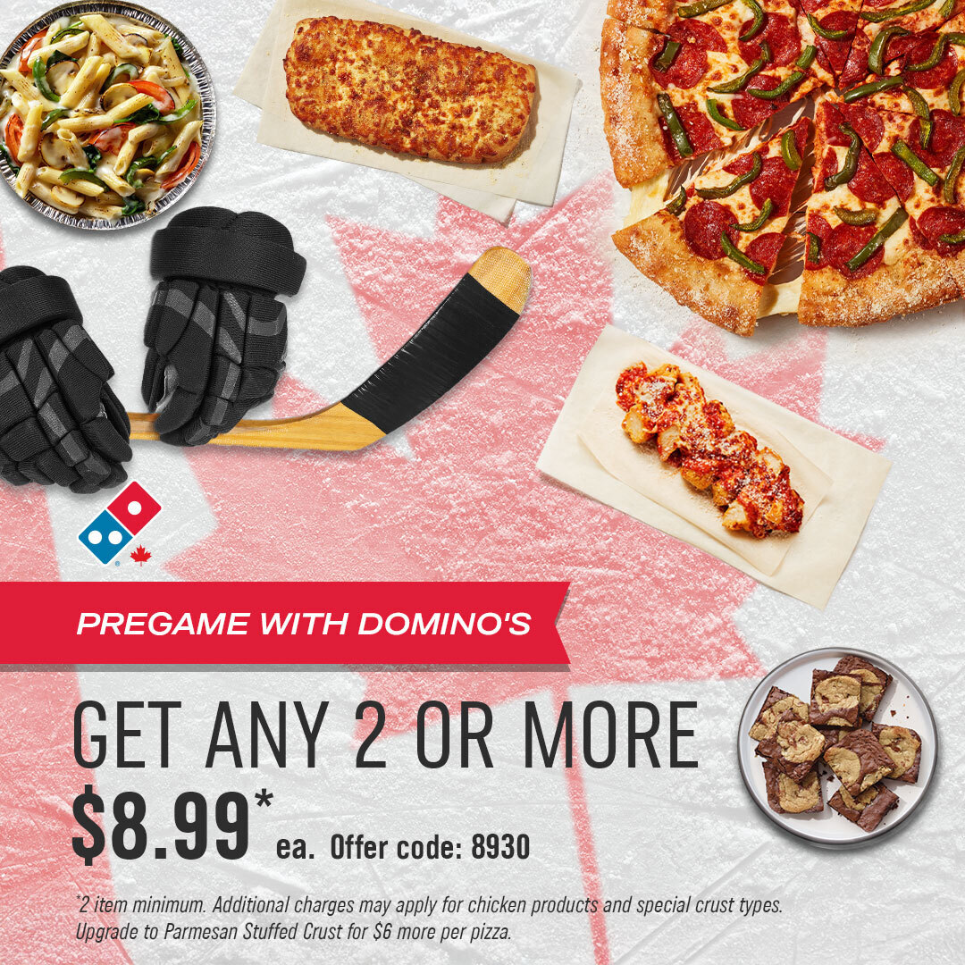 Domino's Pizza Menu