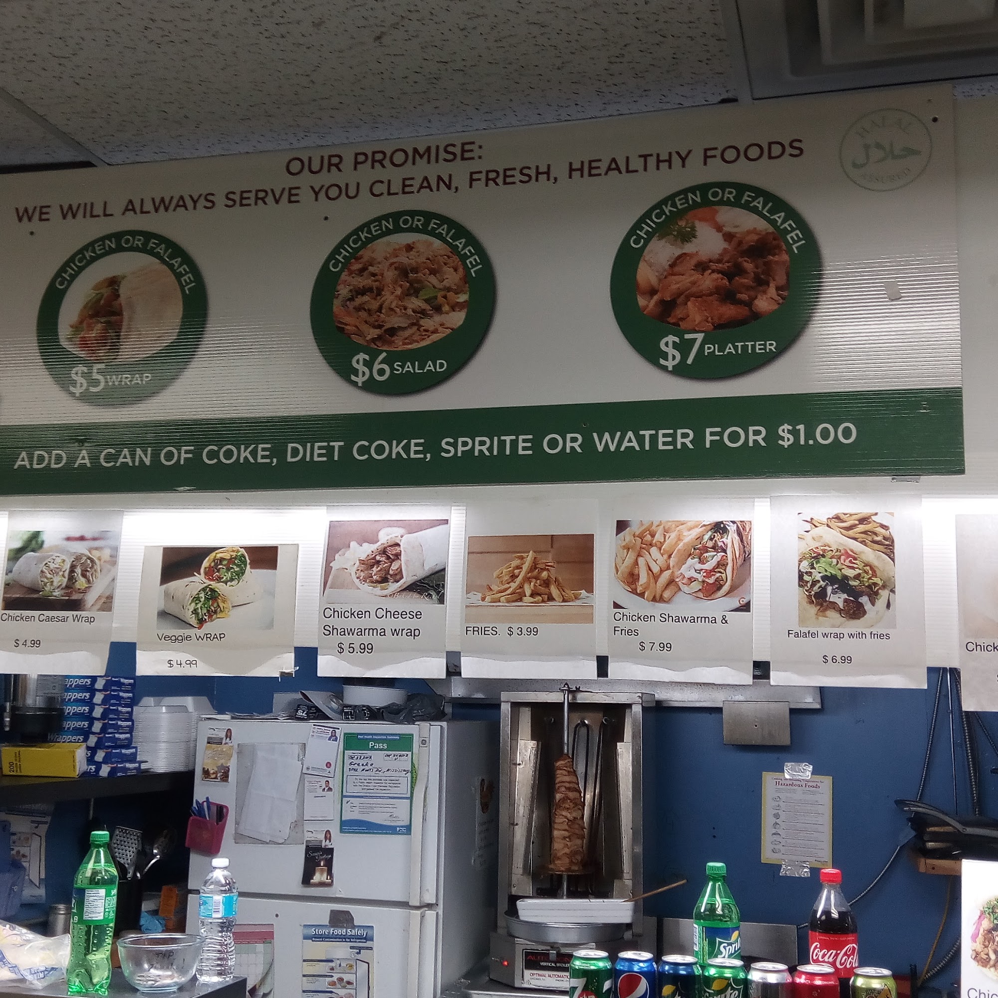 Shawarma:Flea Market Menu