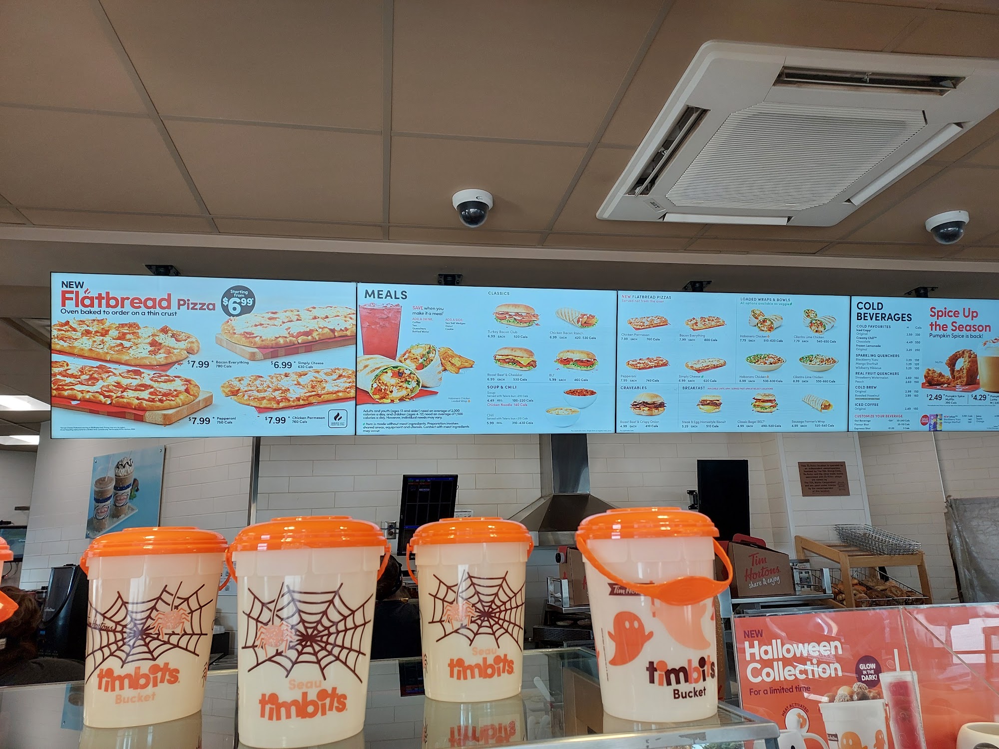 Tim Hortons Menu