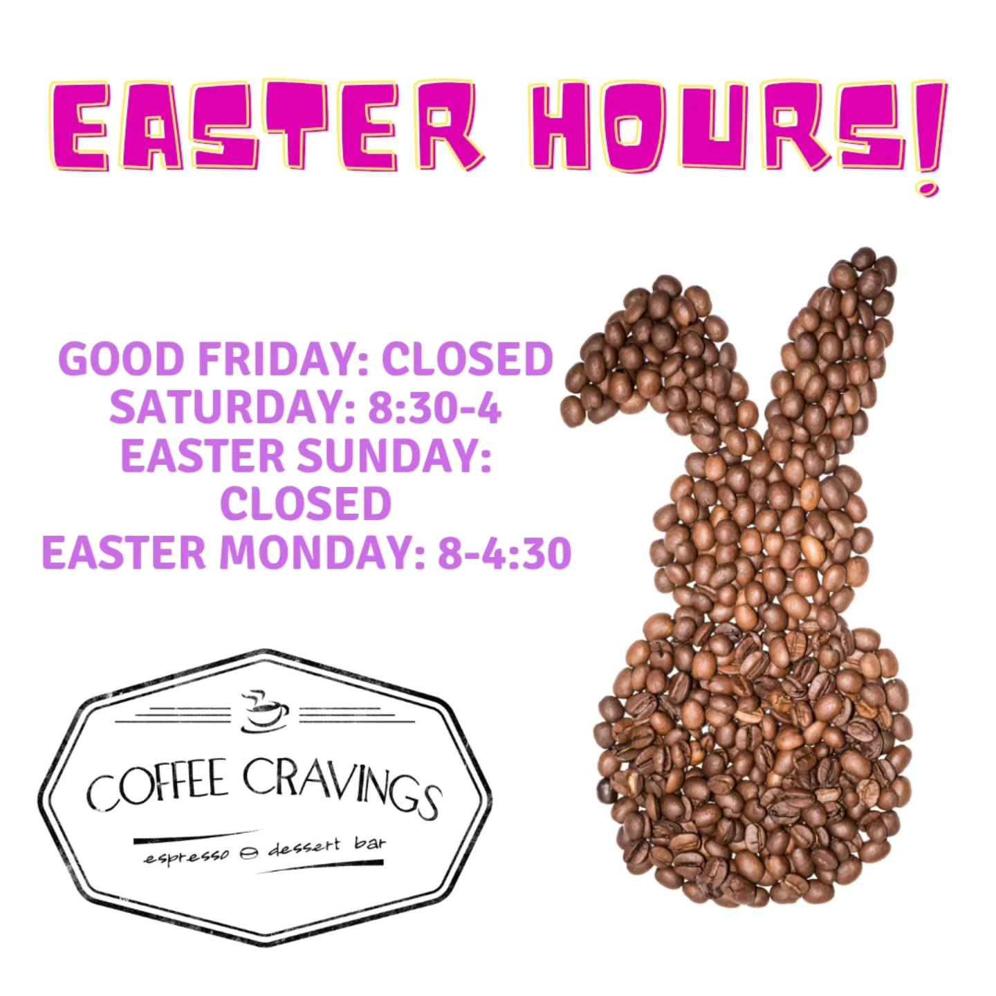 Coffee Cravings Menu