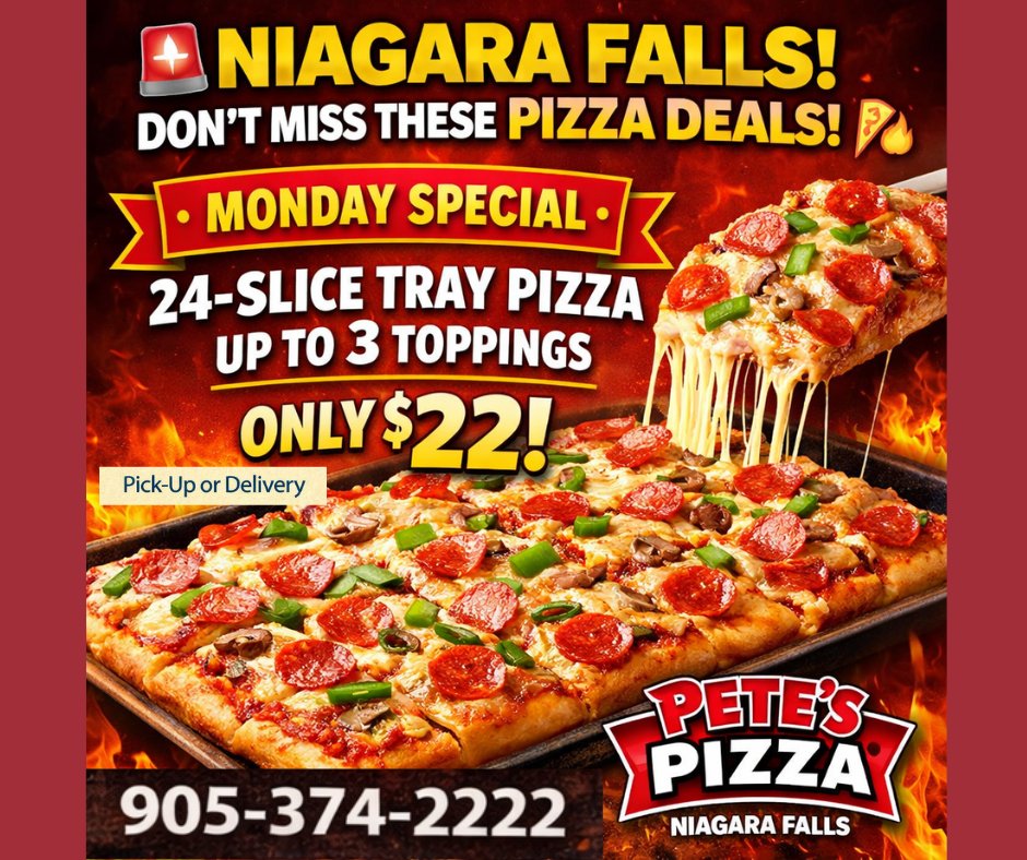 PETE'S PIZZA Victoria Ave Niagara Falls