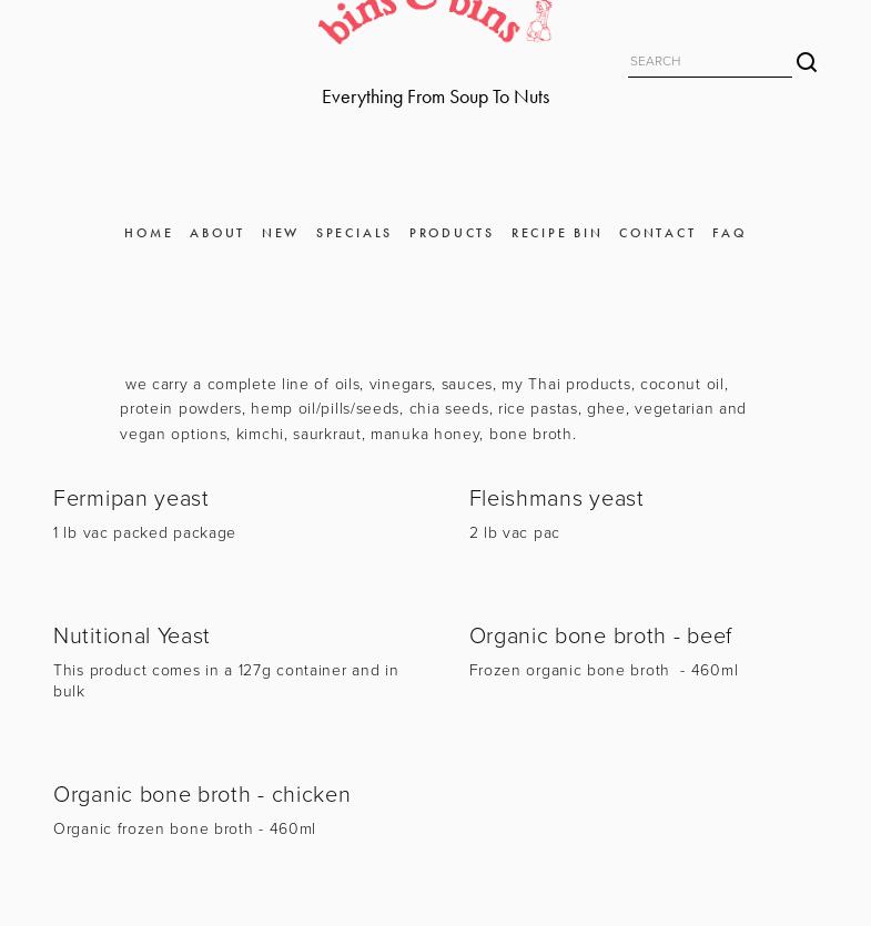 bins & bins... .UPS access point...Uptown Cleaners...Mellow Acres Raw Dog Treats Menu