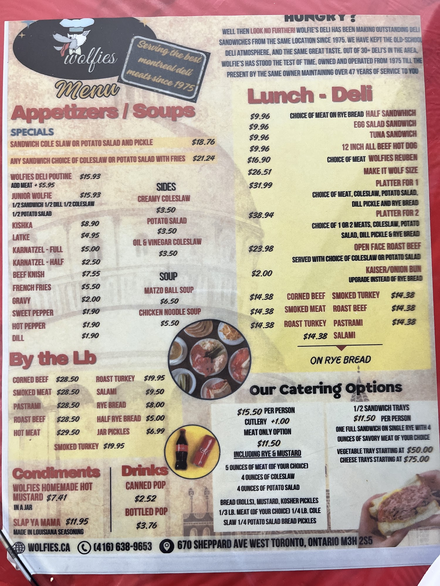 Wolfies Deli North York