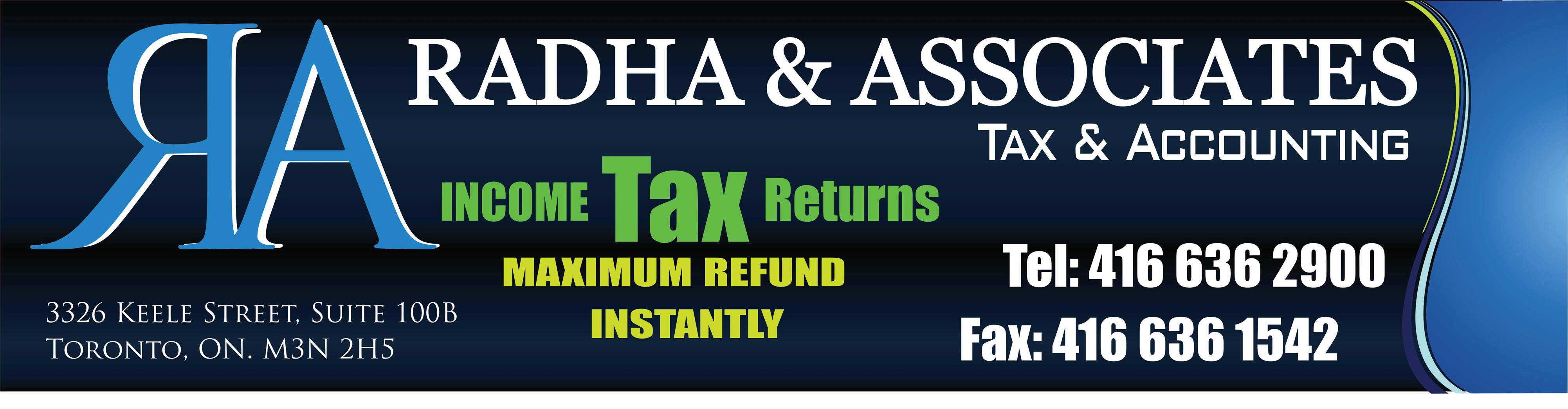 Radha Tax & Accounting Services