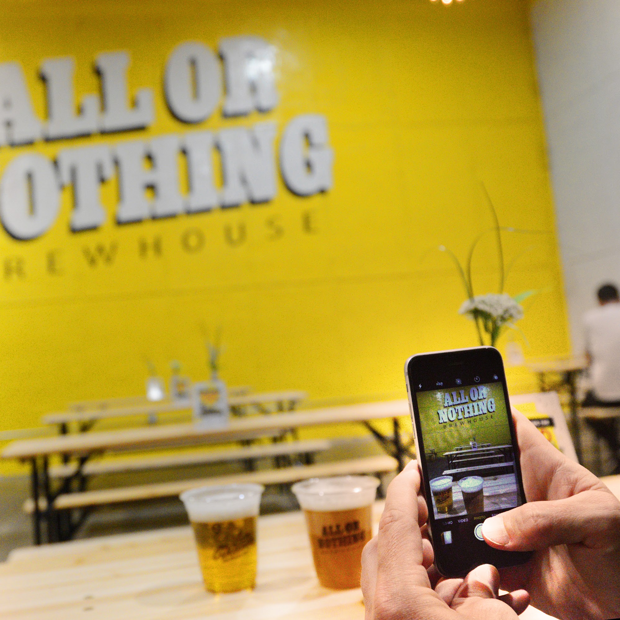 All or Nothing Brewhouse Menu