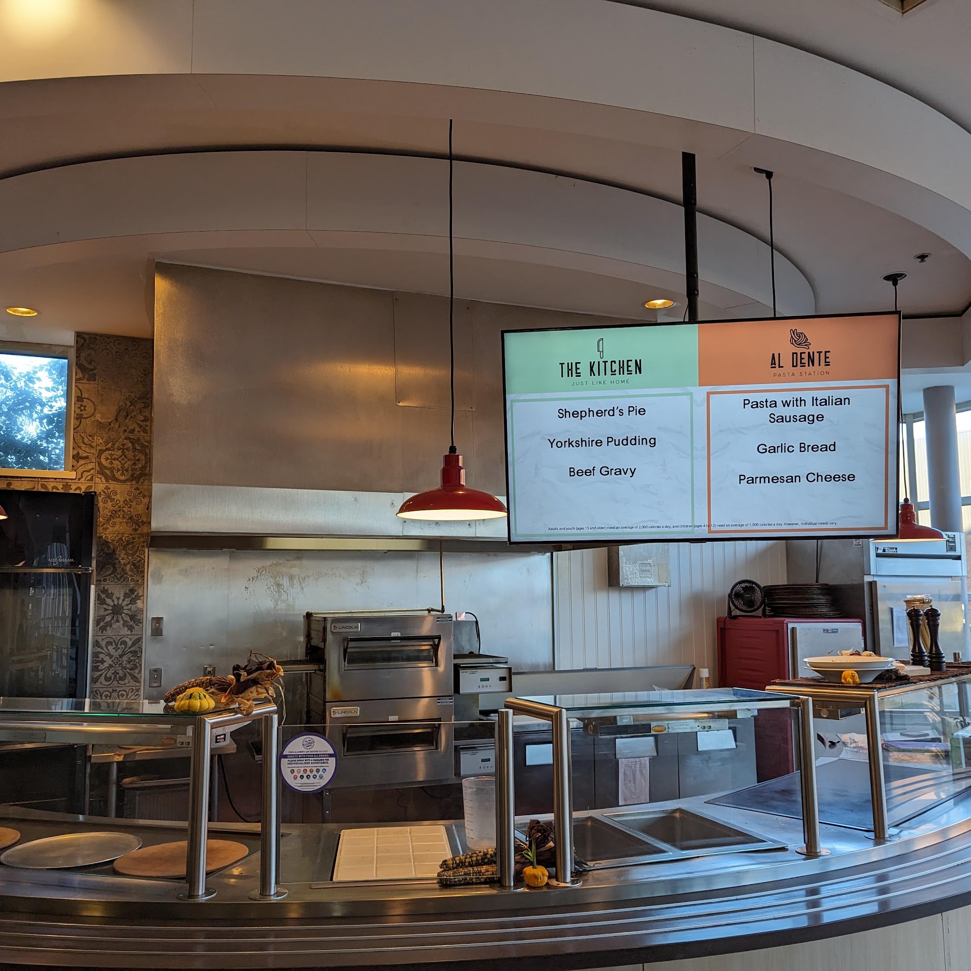 South Village Dining Hall Menu